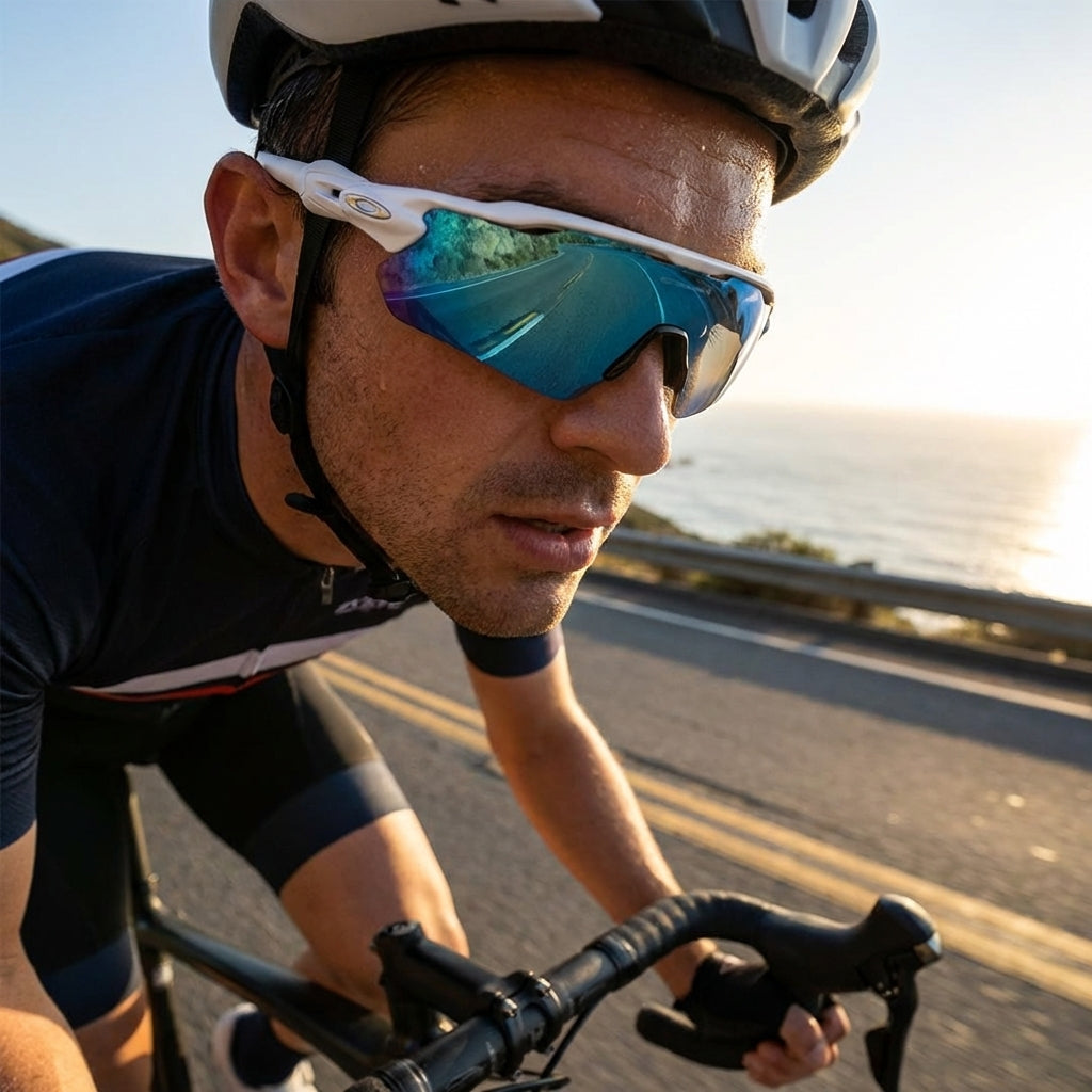 Fotografía referencial de gafas para Trail Shield