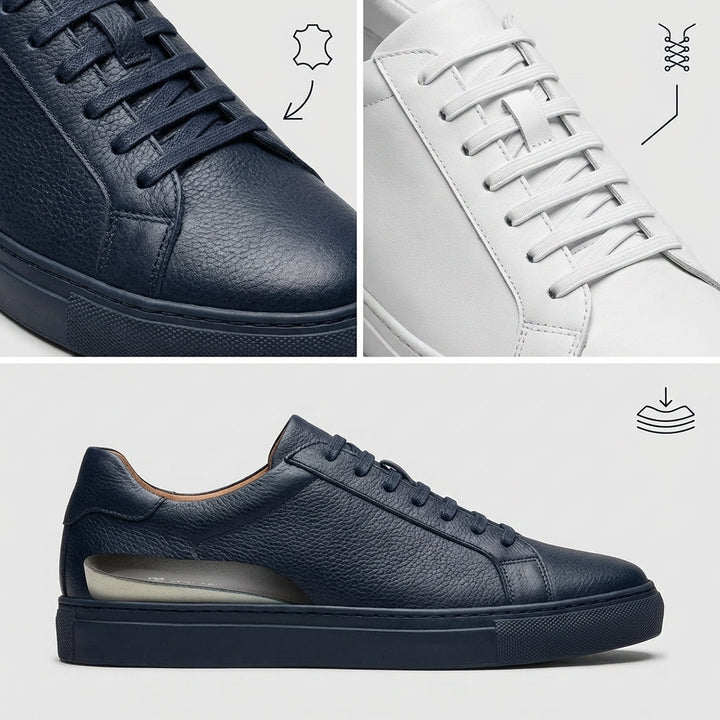 Maverick Genuine Leather Sneakers