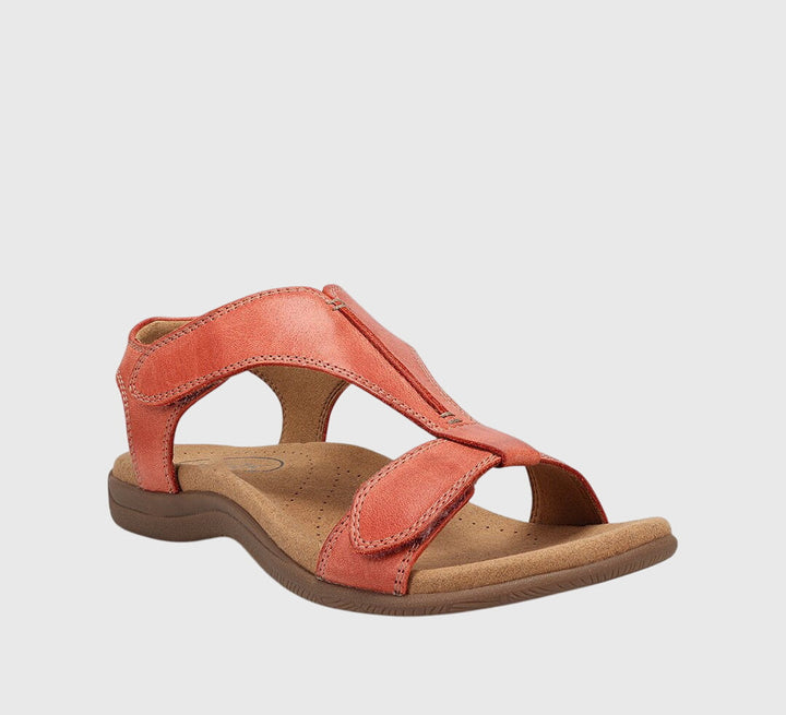 Women's Support Comfort Sandals – Leather Look