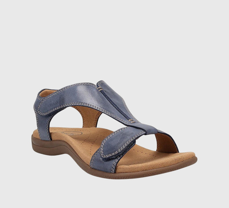 Women's Support Comfort Sandals - Leather Look
