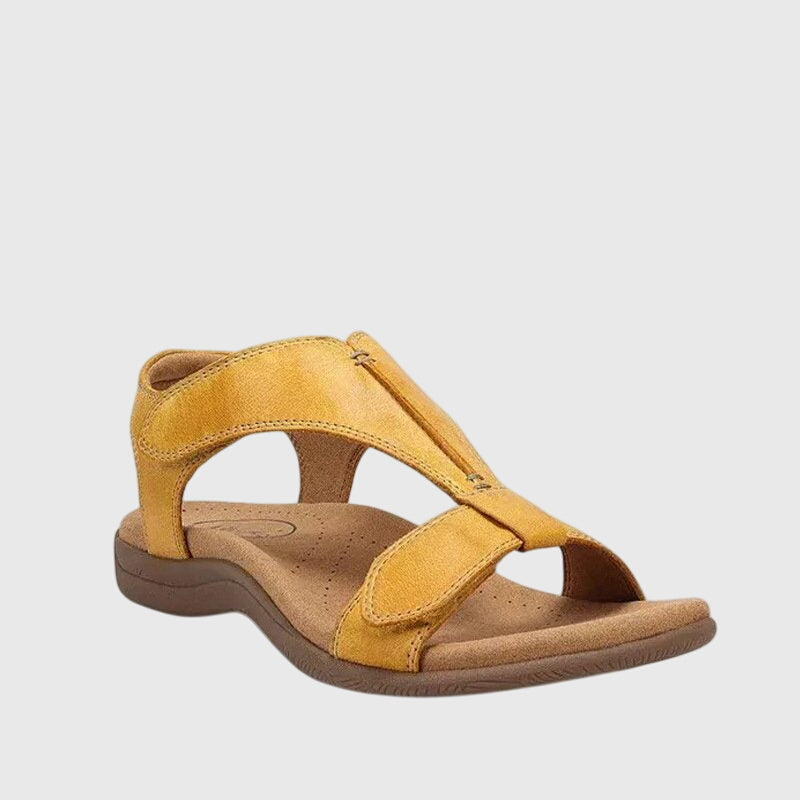 Women's Support Comfort Sandals – Leather Look