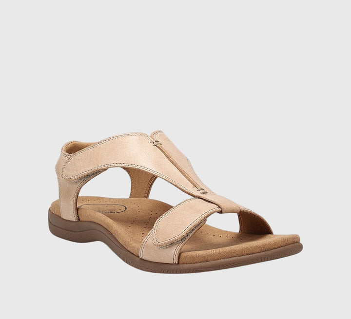 Women's Support Comfort Sandals – Leather Look