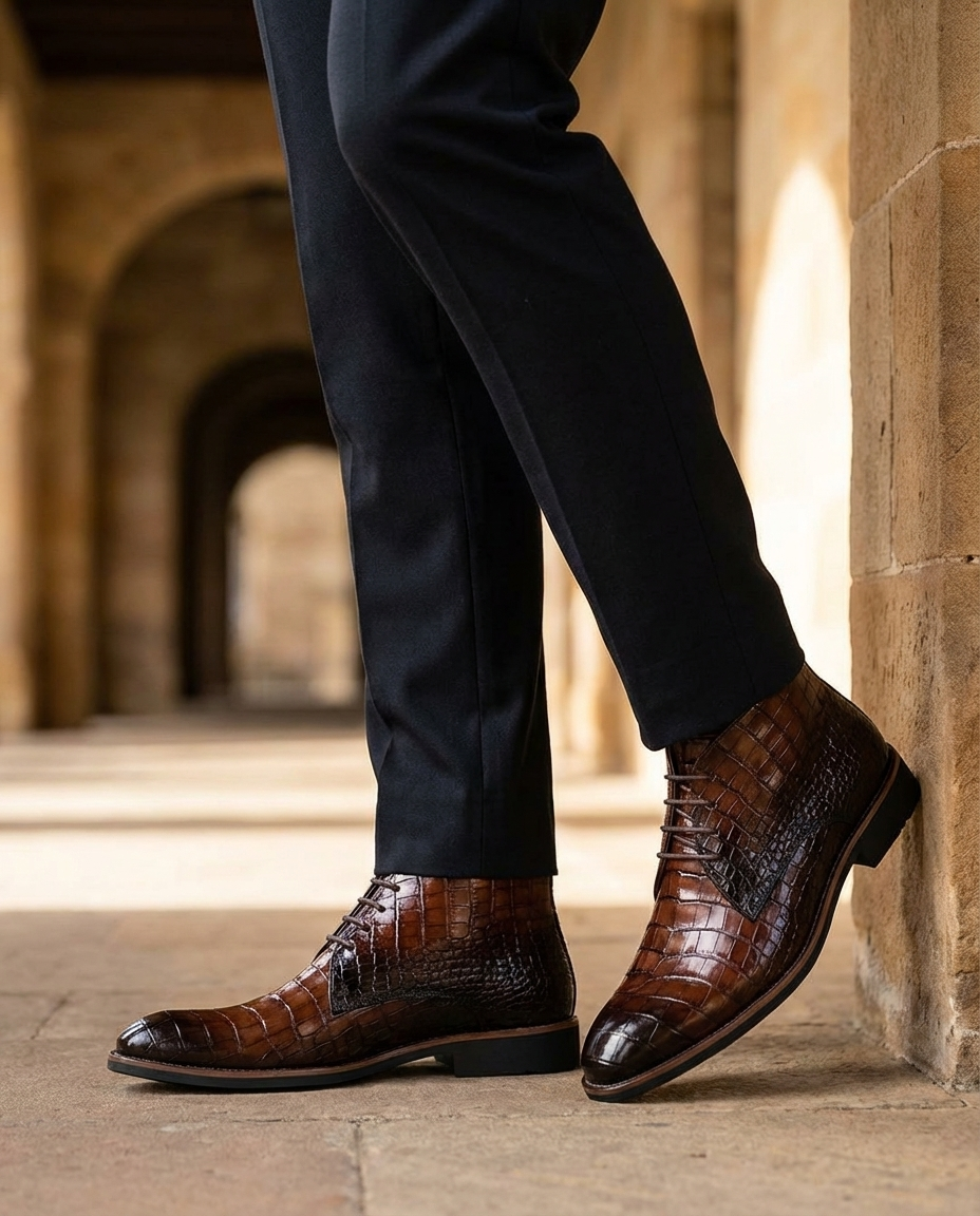 Dario Leather Boots