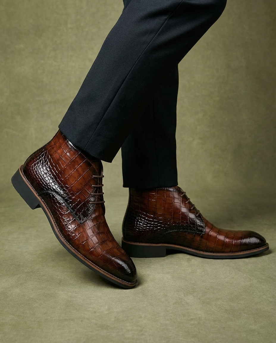 Dario Leather Boots