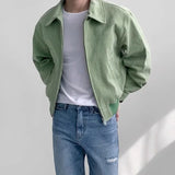 Trenton Smooth Suede Bomber